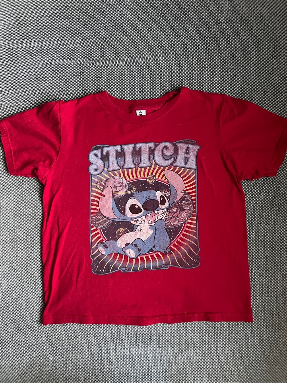 Disney Stitch Kids Tee- Size L